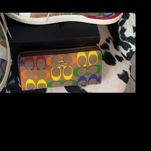 Coach pride collection wallet